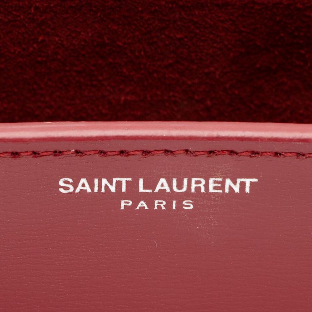 Saint Laurent Grained Calfskin Monogram Sunset Medium Shoulder Bag - Picture 9 of 16
